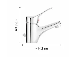 Discount baliv Waschtischarmatur WT-5170 Chrom