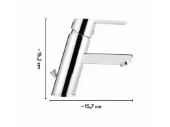 Discount baliv Waschtischarmatur WT-350 Chrom