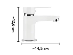 baliv Einhebelmischer<Waschtischarmatur WT-5892 Weiß