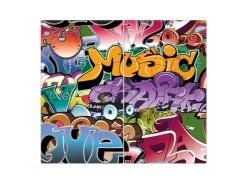 Banjado Herde|Kochfelder<Herdabdeckplatte Glas 2 Teilig Je 30x52CM Schneidebrett Herdabdeckung Mit Motiv Graffiti
