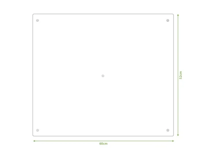 Banjado Herde|Kochfelder<Herdabdeckplatte Glas 1 Teilig 60x52CM Schneidebrett Herdabdeckung Mit Motiv Gassi Gehen