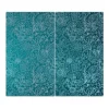 Banjado Herde|Kochfelder<Herdabdeckplatte Glas 2 Teilig Je 30x52CM Schneidebrett Herdabdeckung Mit Motiv Mandala Landschaft