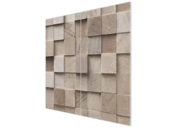 Banjado Herde|Kochfelder<Herdabdeckplatte Glas 2 Teilig Je 30x52CM Schneidebrett Herdabdeckung Mit Motiv Bauklötze Relief