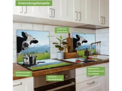 Banjado Herde|Kochfelder<Herdabdeckplatte Glas 1 Teilig 60x52CM Schneidebrett Herdabdeckung Mit Motiv Neugierig