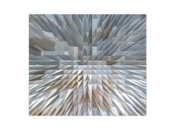 Banjado Herdabdeckungen|Herde<Herdabdeckplatte Glas 1 Teilig 60x52CM Schneidebrett Herdabdeckung Mit Motiv Dornen Aus Eis