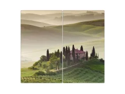 Sale Herdabdeckplatte Glas 2 Teilig Je 30x52CM Schneidebrett Herdabdeckung Mit Motiv Steine & Relax 6 Schneidebretter|Herdabdeckungen