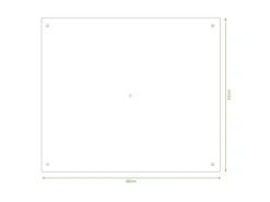 Sale Banjado Herdabdeckplatte Glas 1 Teilig 60x52CM Schneidebrett Herdabdeckung Mit Motiv Golden Gate Bridge