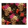Banjado Schneidebretter|Herdabdeckungen<Herdabdeckplatte Glas 1 Teilig 60x52CM Schneidebrett Herdabdeckung Mit Motiv Los Dias De Muertos