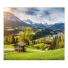 Banjado Schneidebretter|Herdabdeckungen<Herdabdeckplatte Glas 1 Teilig 60x52CM Schneidebrett Herdabdeckung Mit Motiv Berchtesgadener Land
