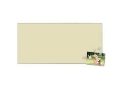 Sale Magnettafel 78x37cm Magnetwand Silber Aus Metall Magnetpinnwand Pinnwand Inkl. 4 Magnete Motiv Beige Küchen-Ordnungssysteme