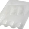 Discount Besteckkasten Pablo 5 Fächer 26,5 cm Weiß Besteckkästen