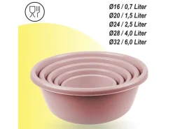 Outlet Bestgoodies Schüssel 10er Set Rosa