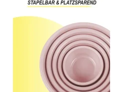 Outlet Bestgoodies Schüssel 10er Set Rosa
