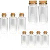 Fläschchen Glas mit Korken 12er Pack Mix 2 x 50ml & 4 x 10 ml & 6 x 30 ml Geschirr