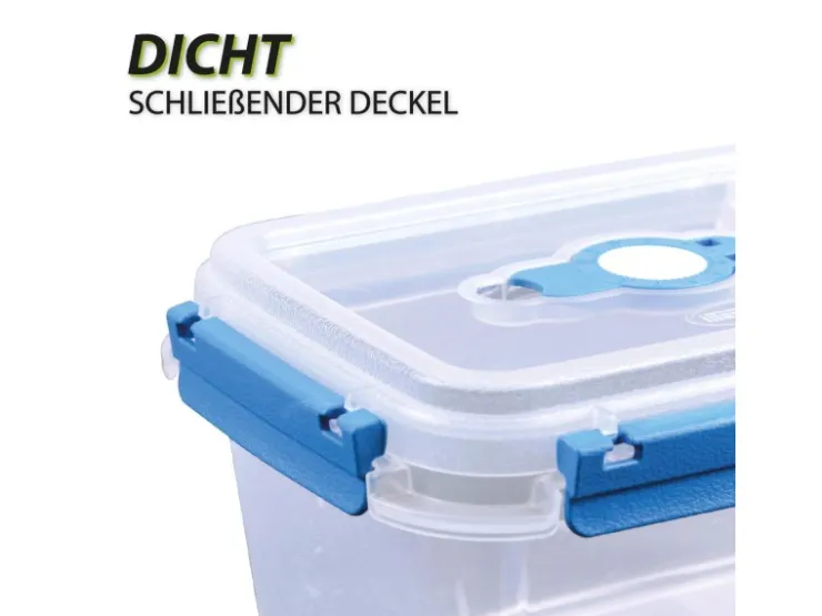 Best Frischhaltebox Schüttdose 4,5 Liter 1er Pack Türkis Vorratsdosen|Vorratsbehälter