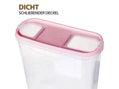 Sale Frischhaltebox Schüttdose 4,5 Liter 4er Pack Altrose Vorratsdosen|Vorratsbehälter