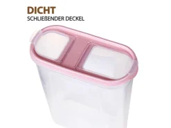 Clearance Bestlivings Frischhaltebox Schüttdose 2,8 Liter 2er Pack Altrose