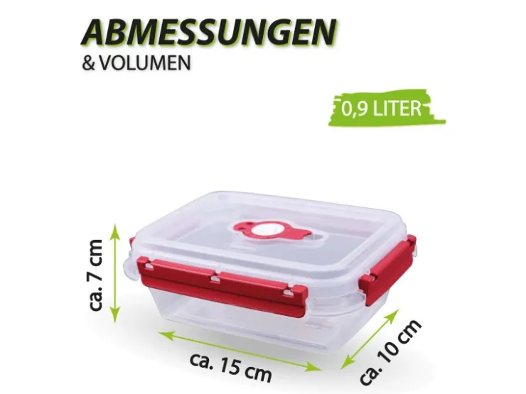 Best Frischhaltebox Schüttdose 2,8 Liter 4er Pack Altrose Vorratsdosen|Vorratsbehälter