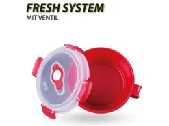 Frischhaltebox 0,85L Frühstücksschale Im Set Rot 8er Pack Vorratsdosen|Vorratsbehälter