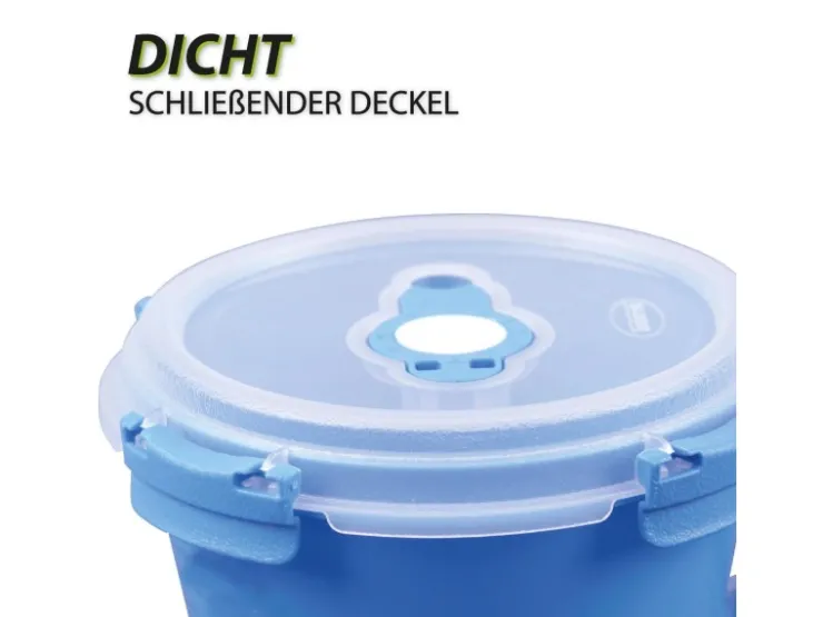 Sale Bestlivings Frischhaltebox Mit Deckel Fresh System 0,85 Liter Frühstücksschale Blau