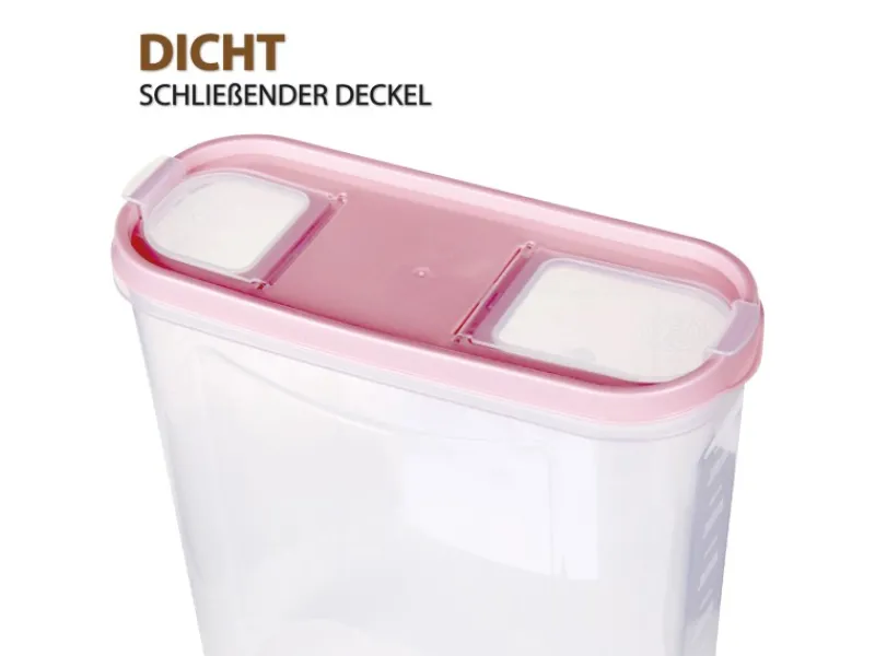 Clearance Frischhaltebox Schüttdose 4,5 Liter 1er Pack Altrose Vorratsdosen|Vorratsbehälter
