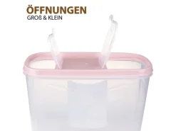 Clearance Frischhaltebox Schüttdose 4,5 Liter 1er Pack Altrose Vorratsdosen|Vorratsbehälter