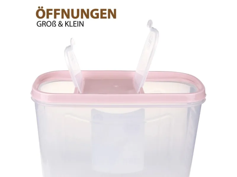 Clearance Frischhaltebox Schüttdose 4,5 Liter 1er Pack Altrose Vorratsdosen|Vorratsbehälter