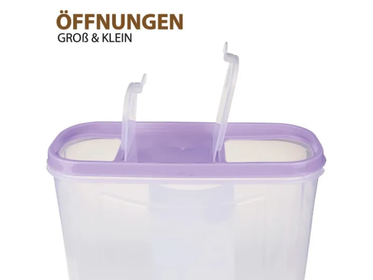 Online Bestlivings Frischhaltebox Schüttdose 4,5 Liter 1er Pack Lila