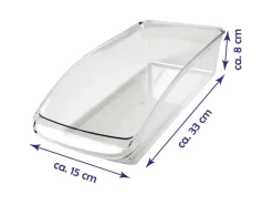Outlet Kühlschrankbox M 33 x 1,5 x 8 cm 8er Pack Küchenhelfer|Kühlschränke