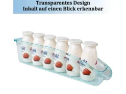 Clearance Kühlschrankbox S 33 x 75 x 8 cm 2er Pack Vorratsdosen|Vorratsbehälter