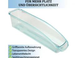 Bestlivings Küchen-Ordnungssysteme|Vorratsdosen<Kühlschrankbox S 33 x 75 x 8 cm 4er Pack