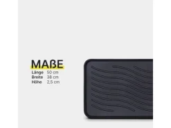 New Bestlivings Schuhabtropfschale Fußmatte Schuhschale L 50 cm x 38 cm