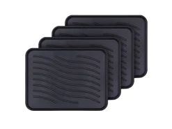 Bestlivings Töpfe<Schuhabtropfschale Fußmatte Schuhschale M 38 cm x 38 cm 4er Pack