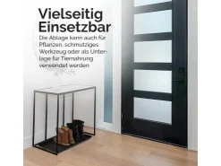 Bestlivings Töpfe<Schuhabtropfschale Fußmatte Schuhschale M 38 cm x 38 cm 4er Pack