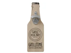 Discount Flaschenöffner Grillhouse 2-fach Sortiert 30 cm x 10 cm x 4 cm Natur Küchenhelfer