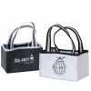 Hot Boltze Flaschenträger BBQ 2-fach Sortiert 32 cm x 16 cm x 25 cm Schwarz-Grau