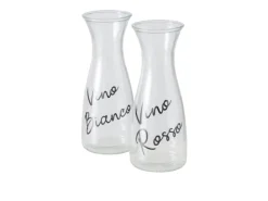Boltze Geschirr<Karaffe Cucina 2-fach Sortiert 26 cm x 10 cm x 26 cm Transparent
