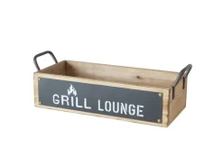 Boltze Küchen-Ordnungssysteme<Tablett-Set Conny 2-teilig 2-fach Sortiert 15 cm x 20 cm x 48 cm Natur