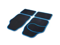 Discount Cartrend Auto-Fußmatte-Set Textil Basic Blau