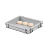 PROREGAL Vorratsdosen|Vorratsbehälter<CHEFGASTRO Pizzaballenbox Ohne Deckel HxBxT 7,5 x 30 x 40 cm 9 Liter Teigwanne Für Pizzateig Sstapelbare Pizzabox