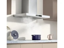 New CIARRA Dunstabzugshaube A+++ 650 m³/h 90 cm WIFI-APP Touch Control VM9102W Inselhauben|Dunstabzugshauben-Filter
