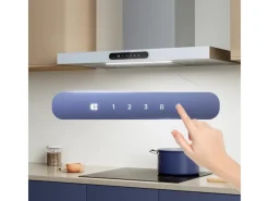 New CIARRA Dunstabzugshaube A+++ 650 m³/h 90 cm WIFI-APP Touch Control VM9102W Inselhauben|Dunstabzugshauben-Filter