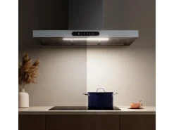 New CIARRA Dunstabzugshaube A+++ 650 m³/h 90 cm WIFI-APP Touch Control VM9102W Inselhauben|Dunstabzugshauben-Filter