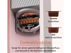 Discount CIARRA Espressomaschine Tragbare Kaffeemaschine 3 Temperatur 15 Bar für Camping Reise CBPCM551-P