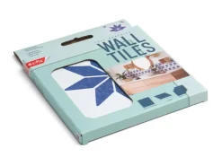 Discount d-c-fix Wandfliesen Wall Tiles Alia 6er-Set 15 cm x 15 cm Blue Gold