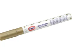 Küchenhelfer<Dr. Oetker Glasmarker Gold