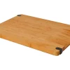 Best Schneidebrett aus Bambus 33 x 23 x 2 cm mit Saftrille Schneidebretter