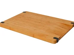 Best Schneidebrett aus Bambus 33 x 23 x 2 cm mit Saftrille Schneidebretter