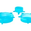 Best Durandal Silikon-Deckel 3er-Set Klein Blau