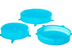 Sale Durandal Silikon-Deckel 3er-Set Groß Blau